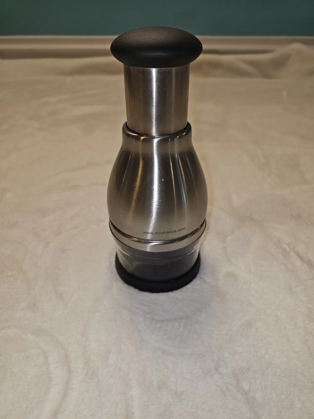 Miufrance Stainless Steel Vegatable Chopper - Black & Silver